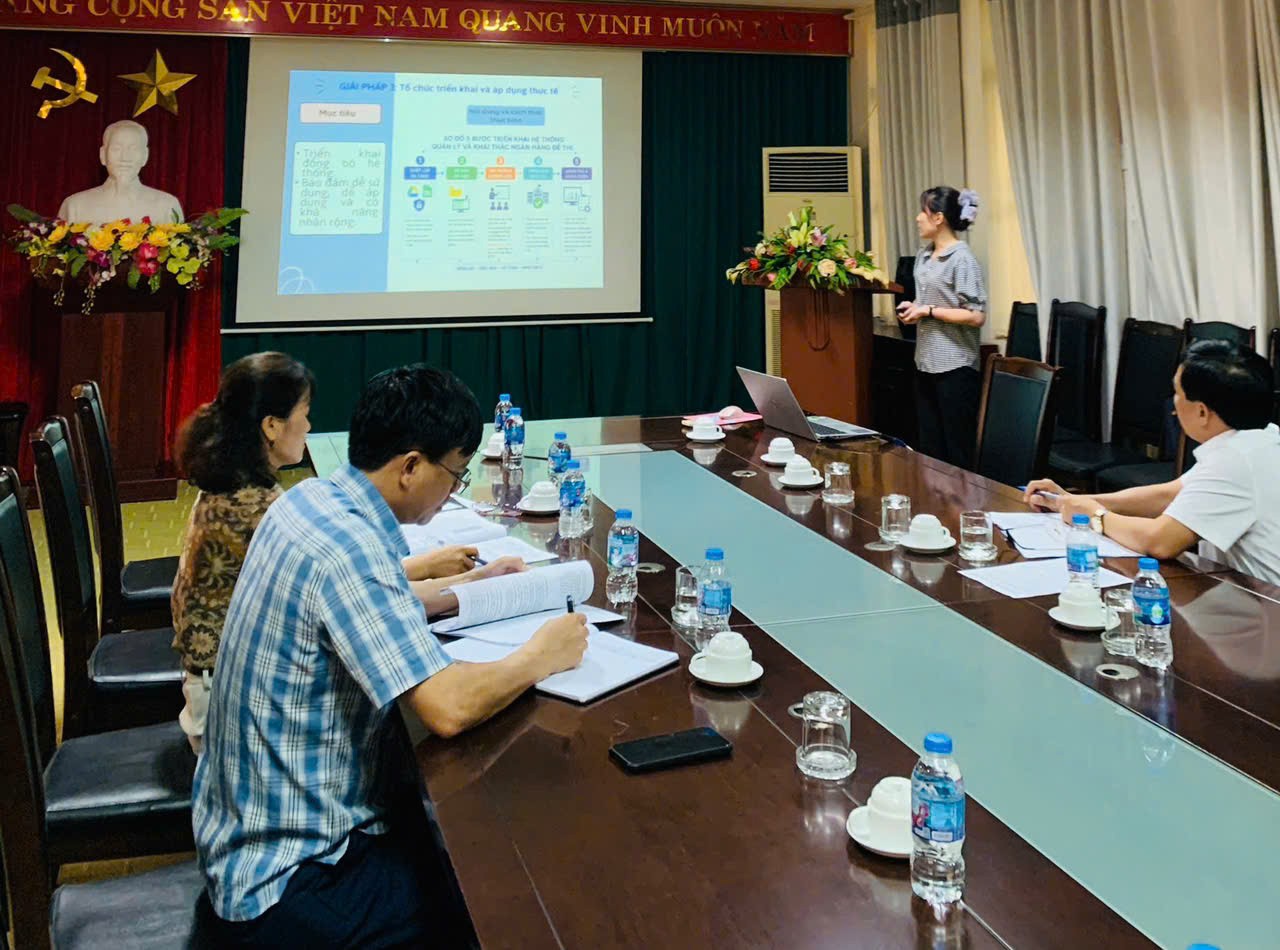 NGHIỆM THU 03 ĐỀ TÀI SÁNG KIẾN ĐỘT PHÁ NĂM 2026 TRONG TIẾN TRÌNH CHUYỂN ĐỔI SỐ